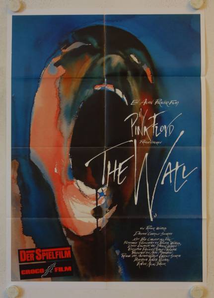 Pink Floyd The Wall originales deutsches Filmplakat (R08)